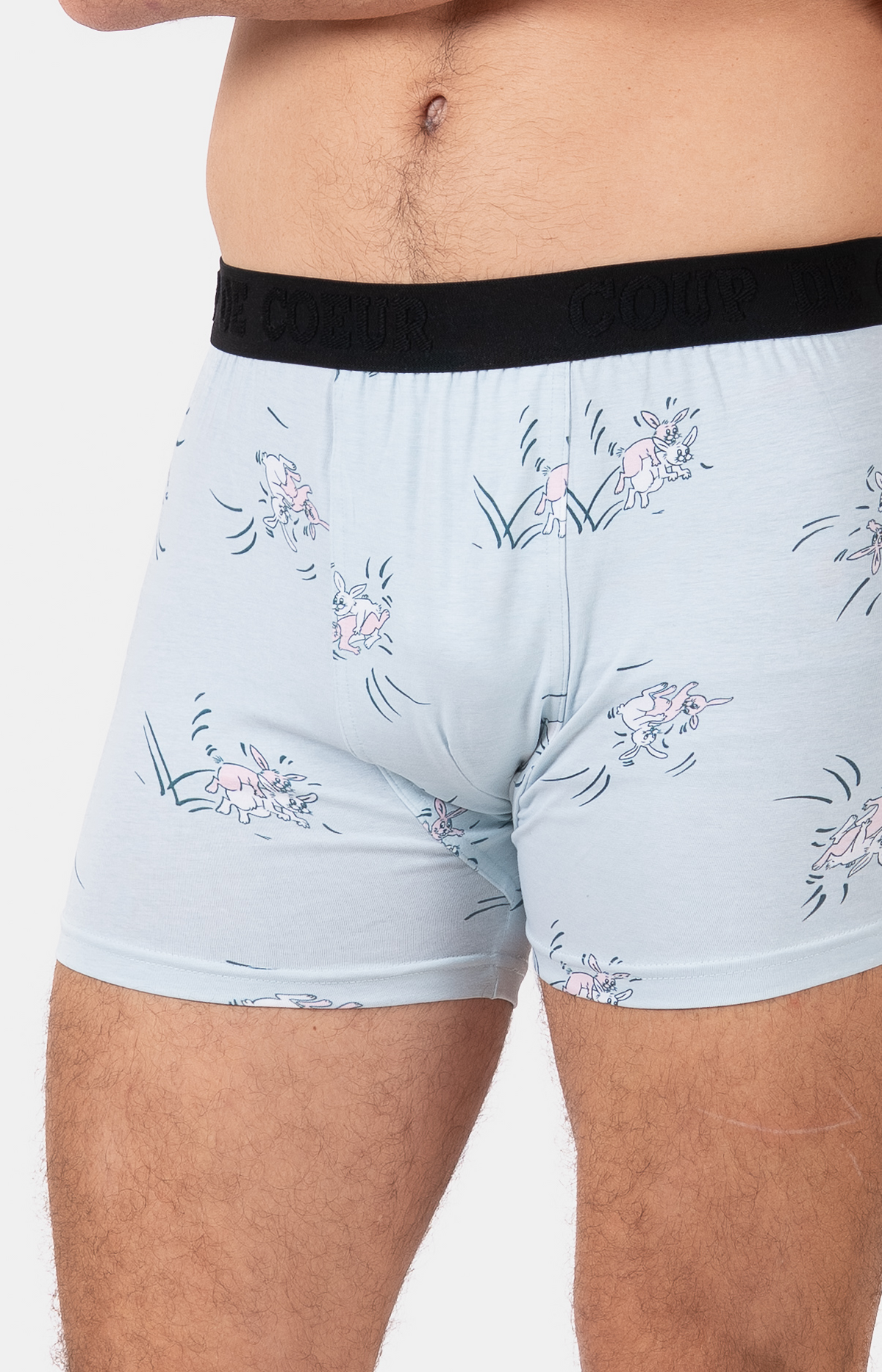 Boxer homme - COQUIN - Taille M, Couleur Vert