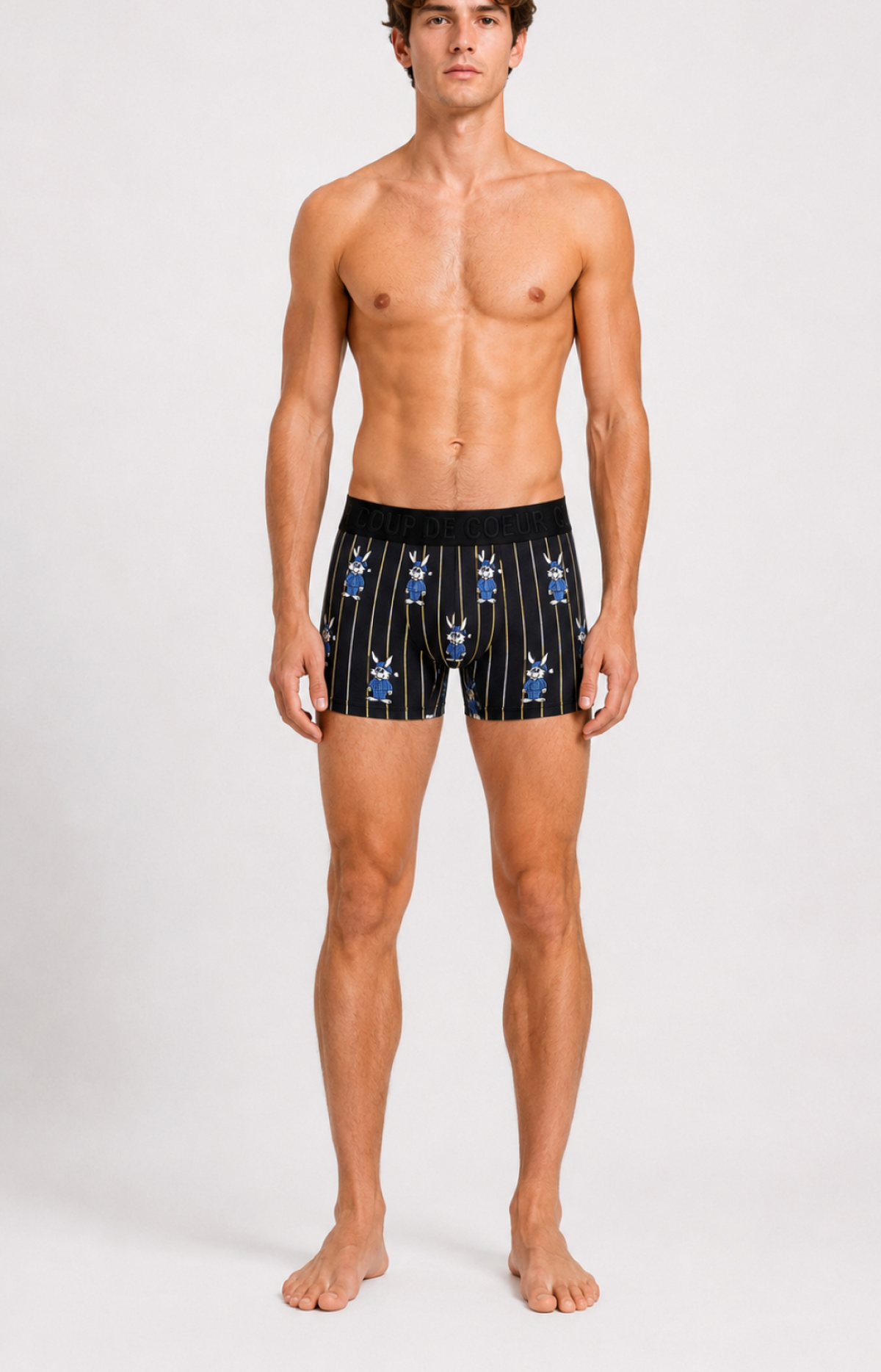 Boxer homme - NIGHT - Taille S, Couleur Marine