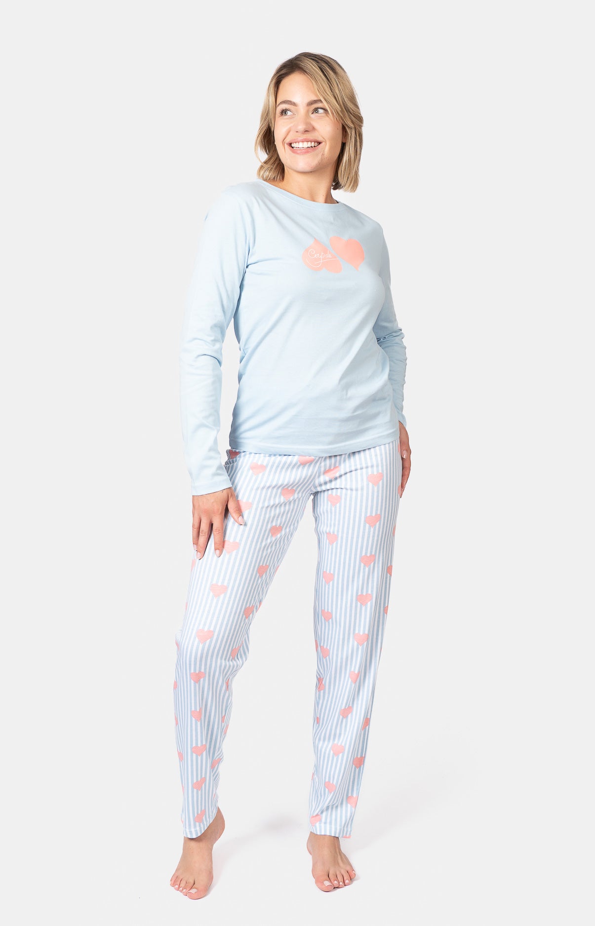 Pyjama long col rond - BAYA