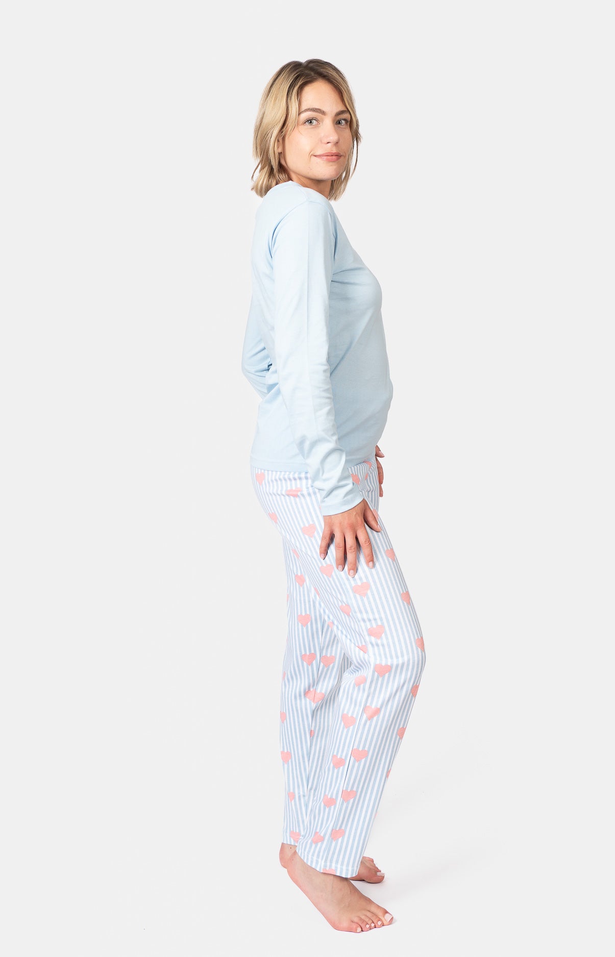 Pyjama long col rond - BAYA