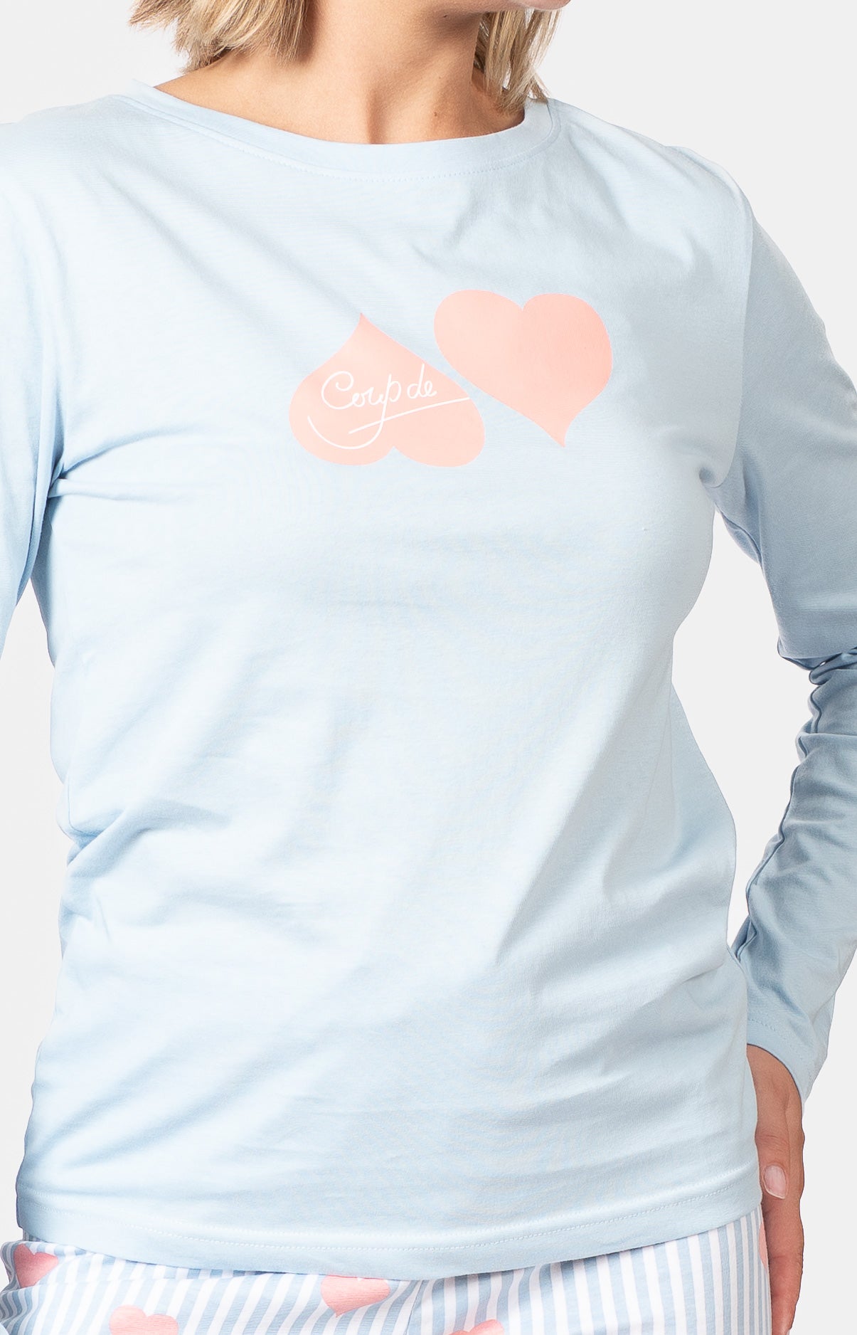 Pyjama long col rond - BAYA