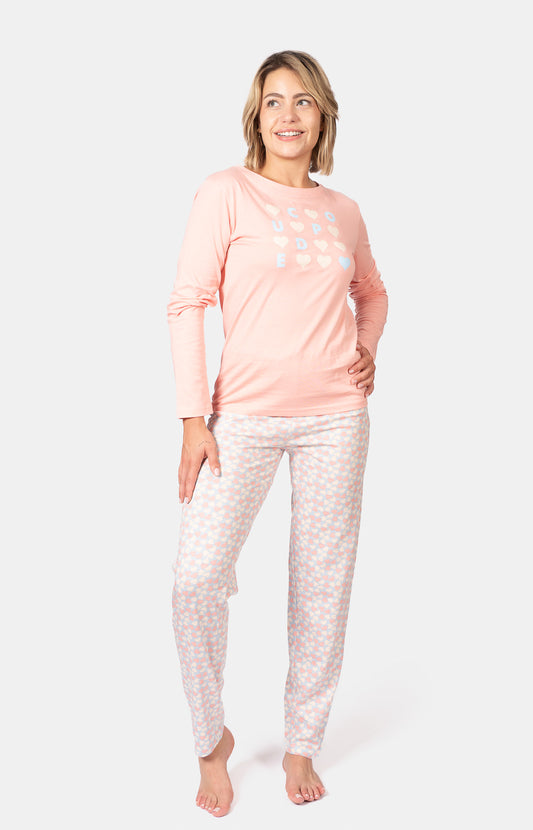 Pyjama long col rond - FETTI