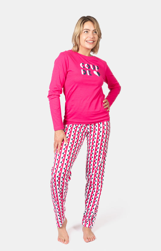 Pyjama long col rond - GEO