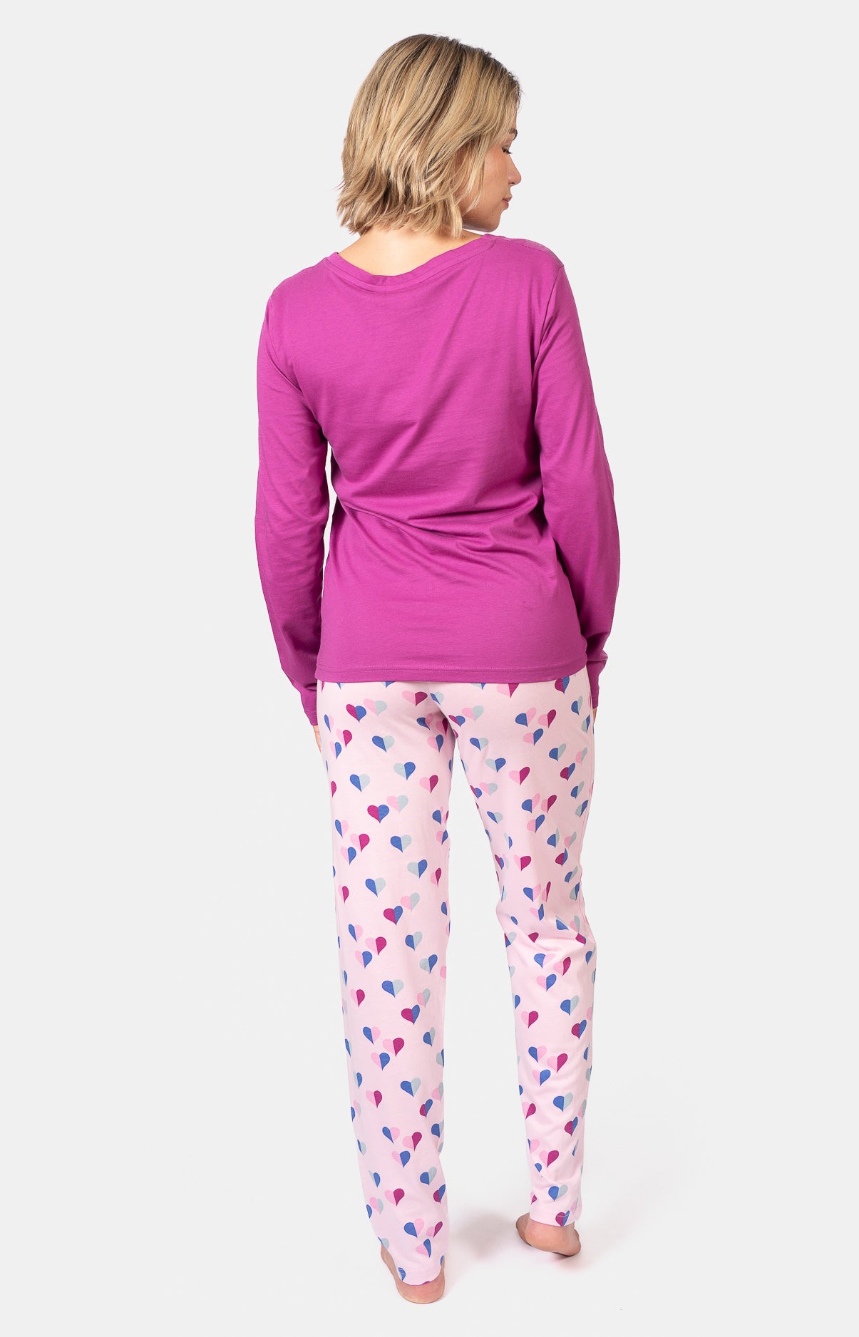 Pyjama long col rond - HALF