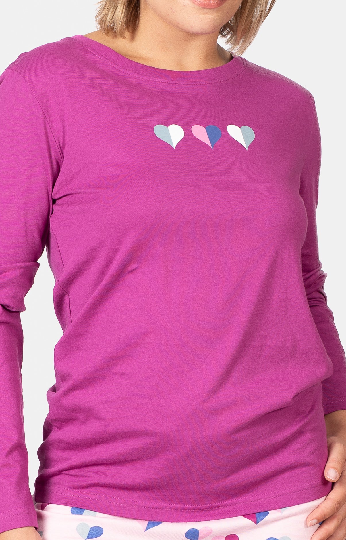 Pyjama long col rond - HALF