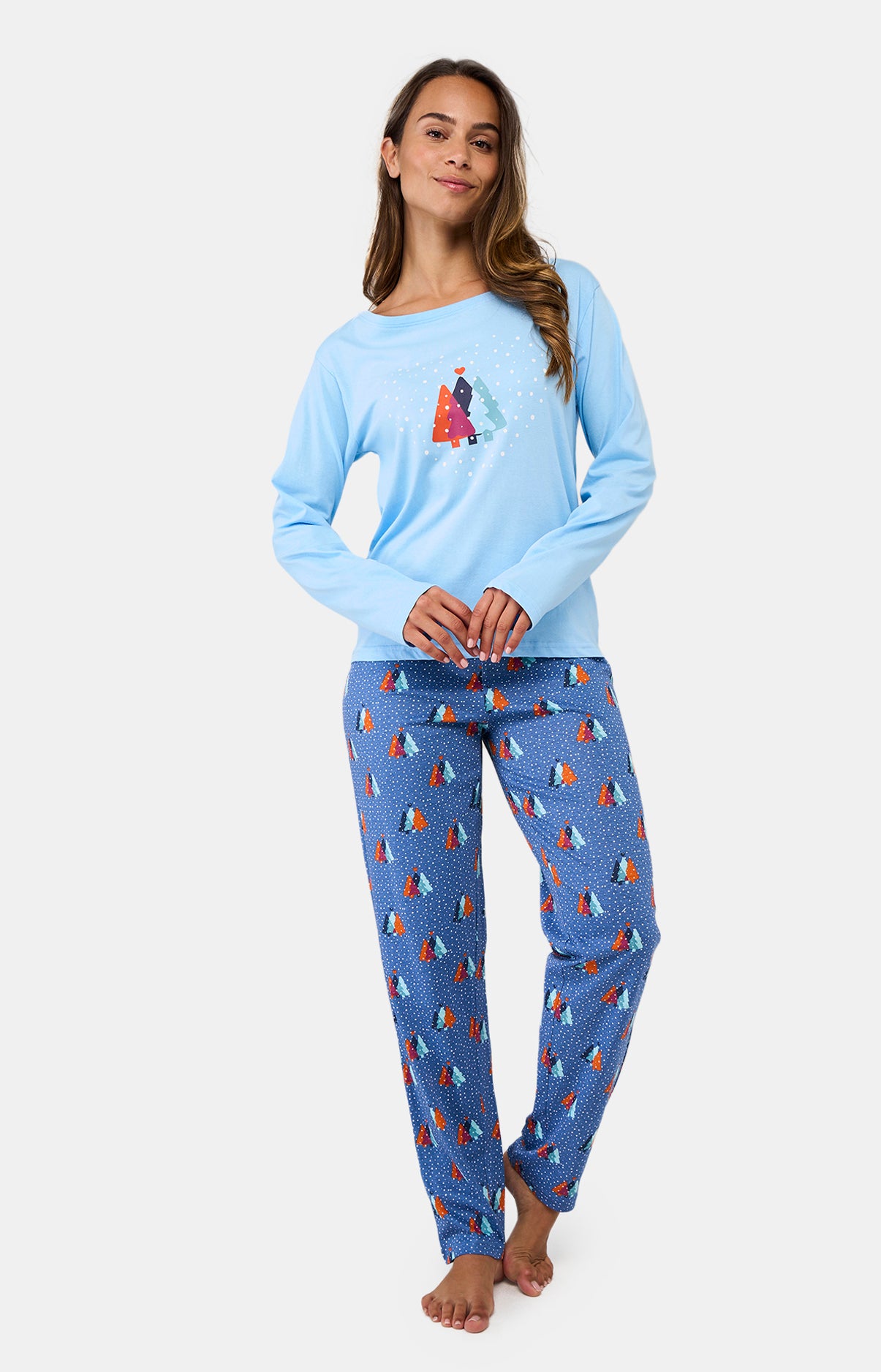 Pyjama long col rond - SAPIN