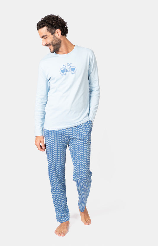 Pyjama long col V - VELO