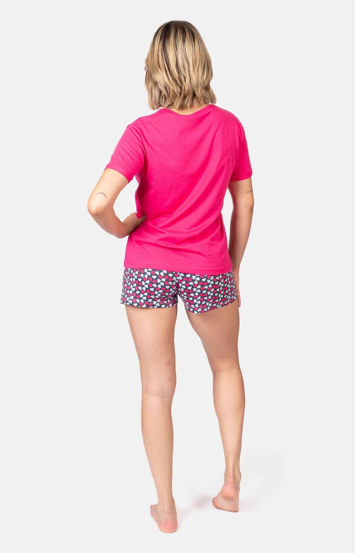 Pyjashort femme 100% coton - FETTI
