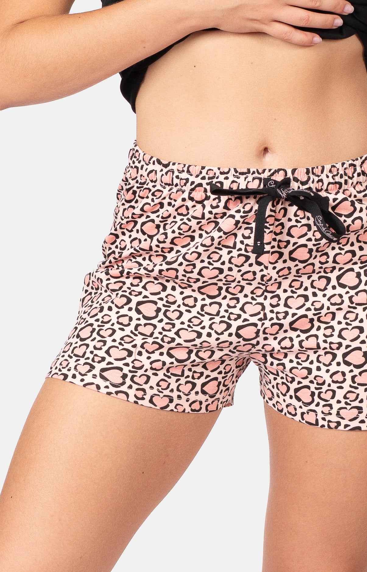 Pyjashort femme 100% coton - LEO