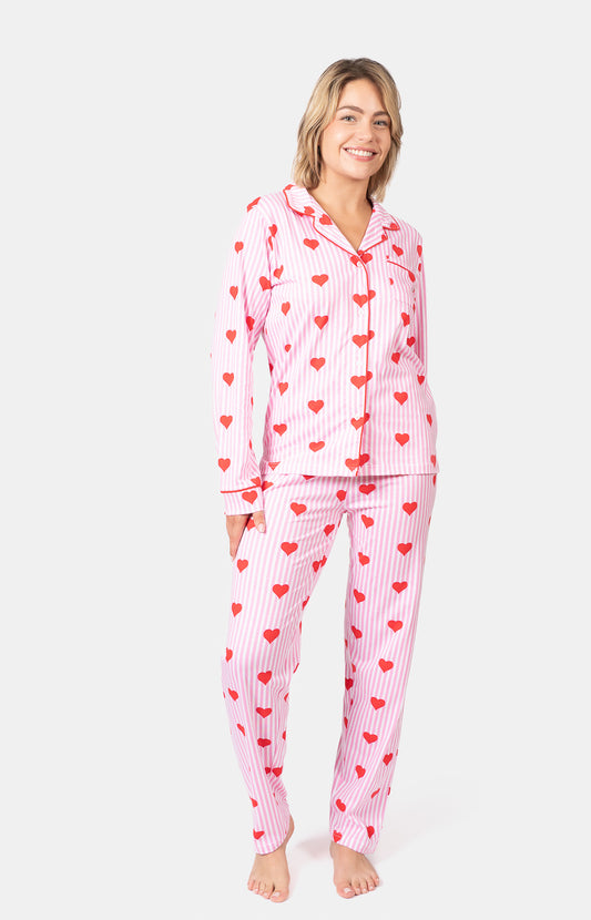 Pyjama long boutonné - BAYA