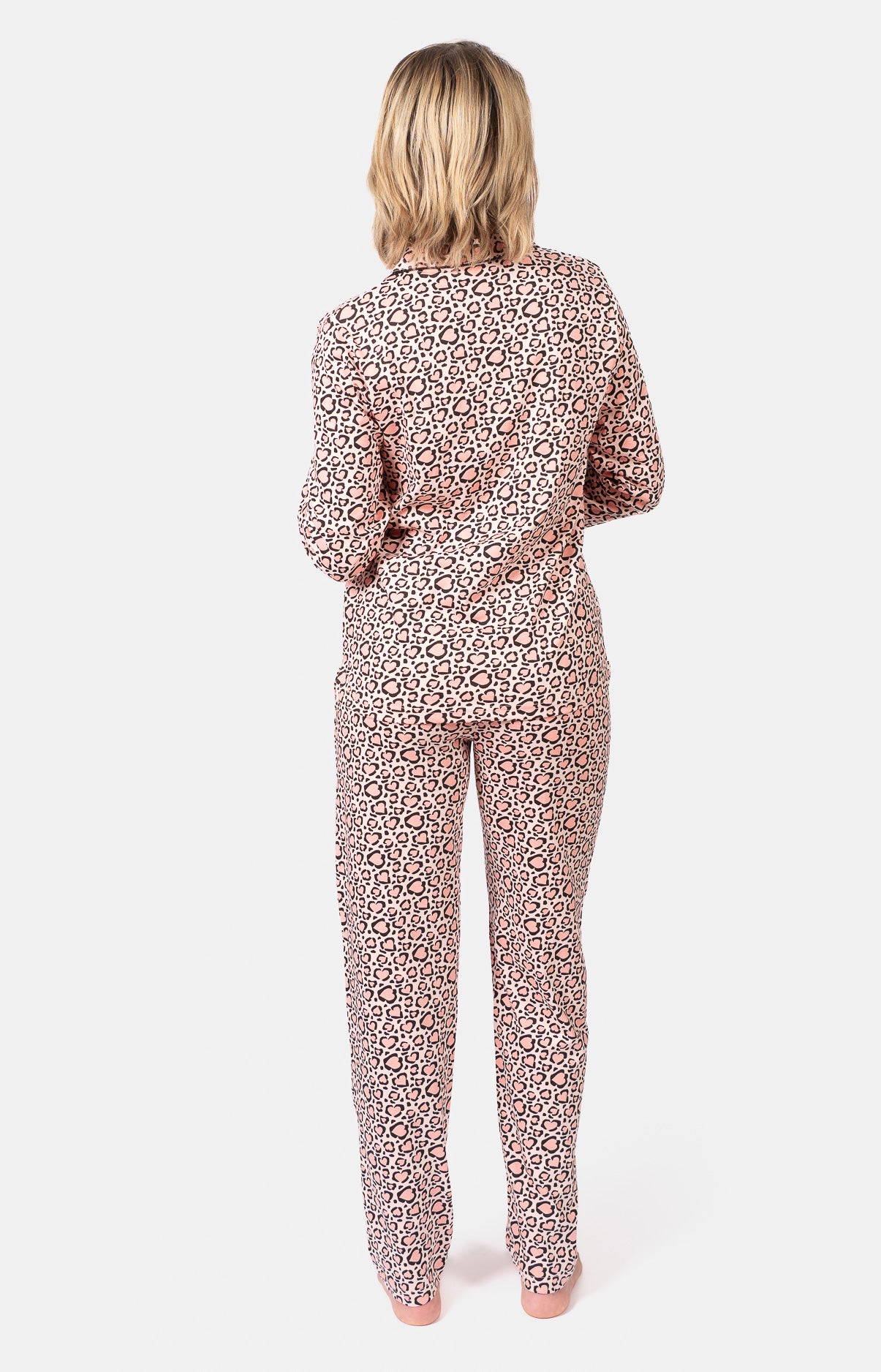 Pyjama long boutonné - LEO