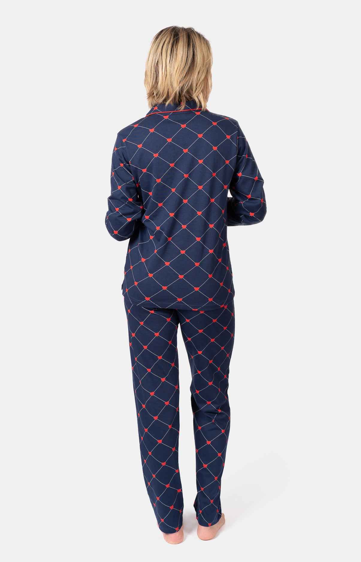 Pyjama femme long 100% coton - LOSA