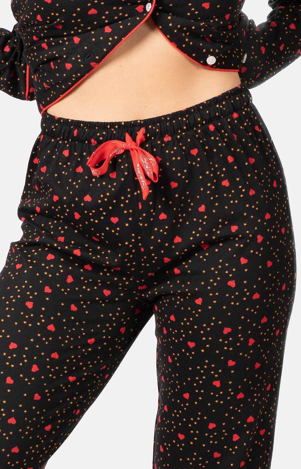 Pyjama femme long 100% coton - STAR
