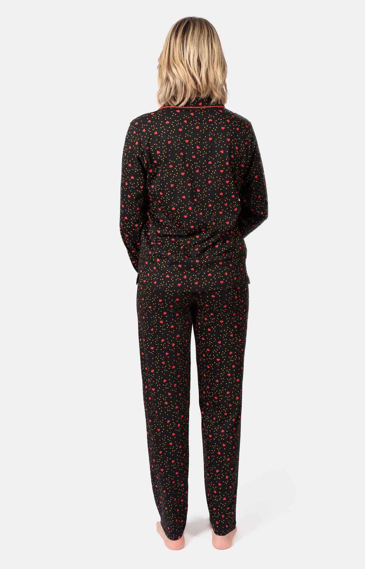 Pyjama femme long 100% coton - STAR