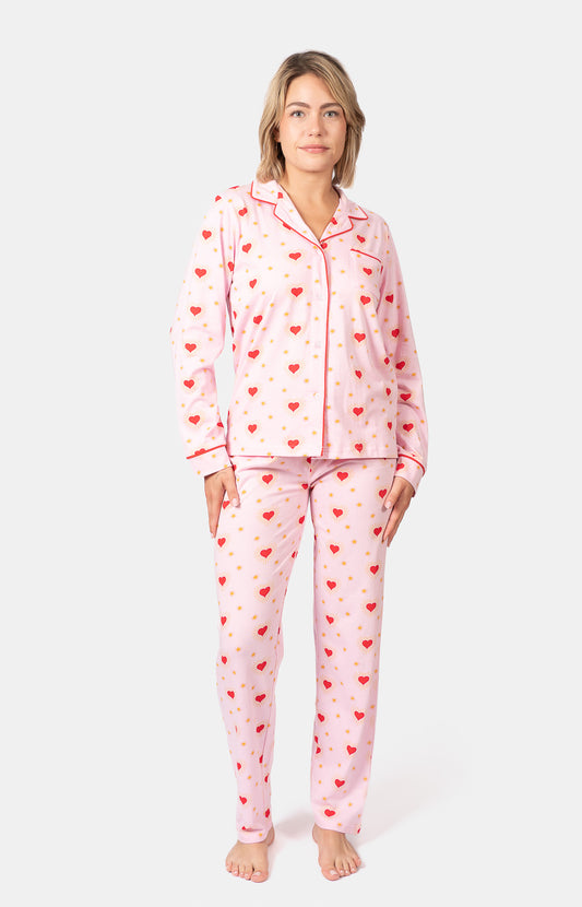 Pyjama long boutonné - VOTO