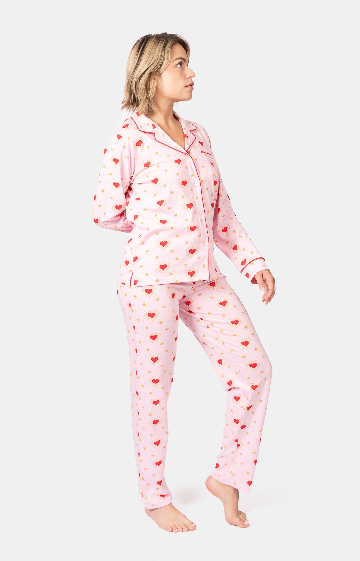 Pyjama long boutonné - VOTO